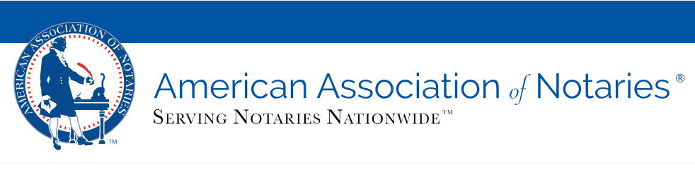 American Association of Notaries logo